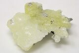 Lemon-Yellow Brucite - Balochistan, Pakistan #198557-1